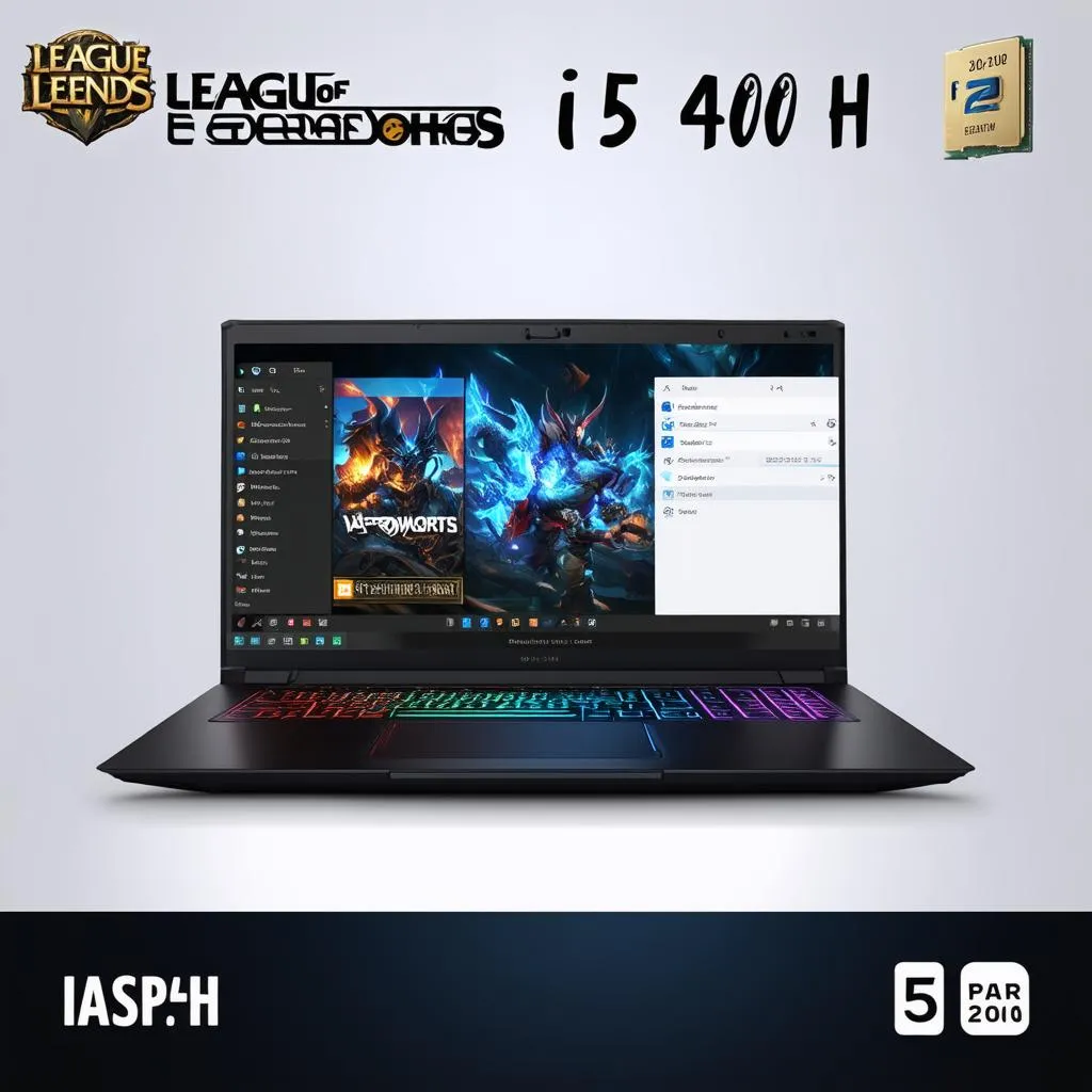 Laptop gaming chơi eSports