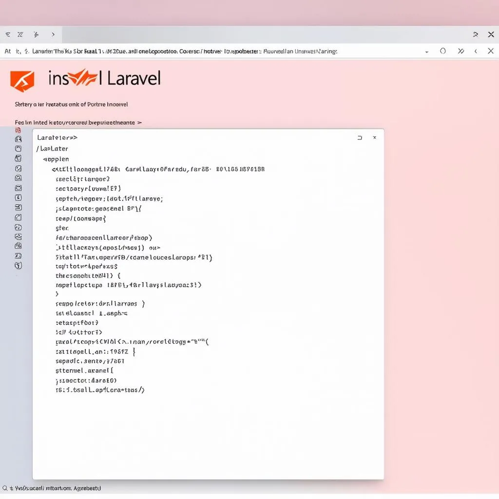 Hướng dẫn cài đặt Laravel