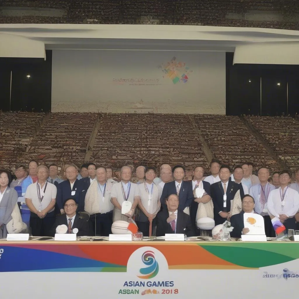 Lễ bốc thăm Asian Games 2018