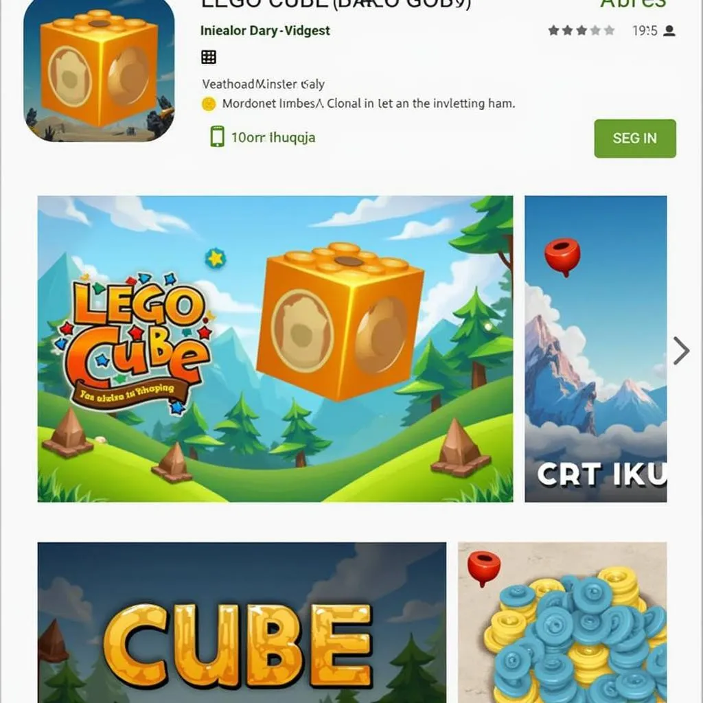 Tải xuống Lego Cube từ CH Play