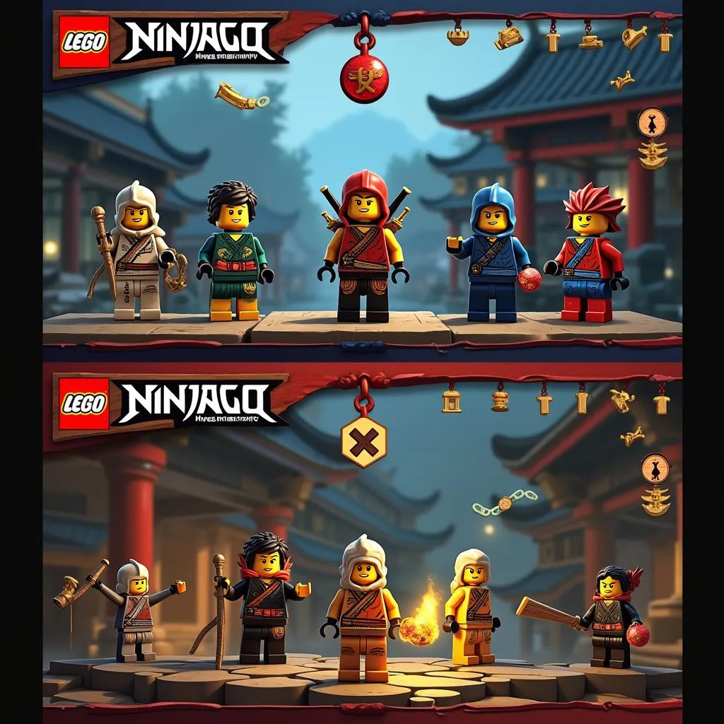 Trò chơi Lego Ninjago với đồ họa đẹp mắt