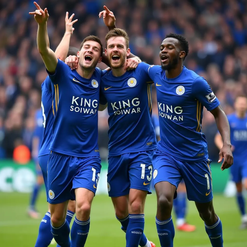 Leicester City vô địch Ngoại hạng Anh