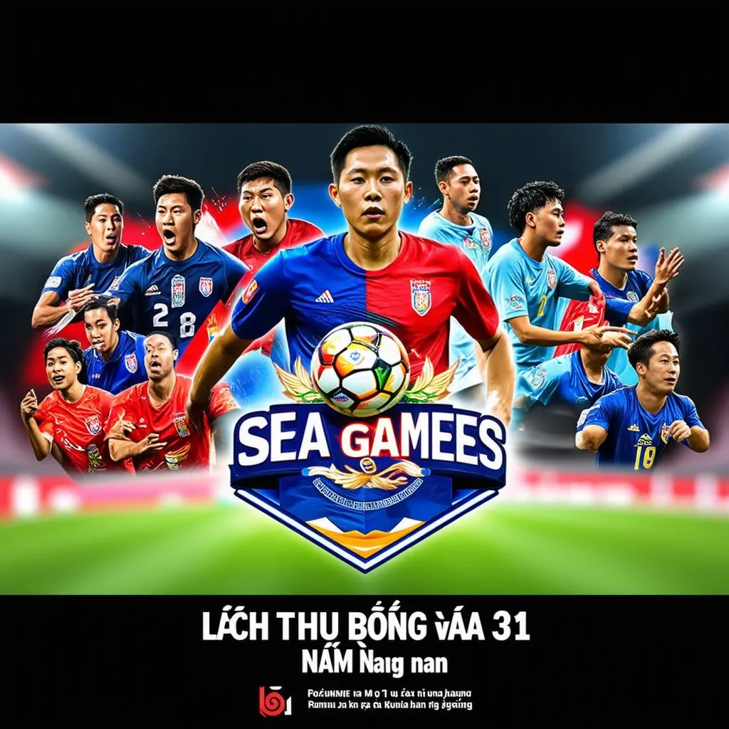 Lịch thi đấu bóng đá nam SEA Games 31