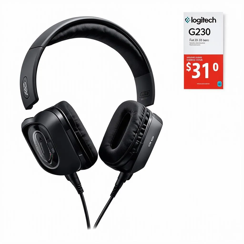 Tai nghe Logitech G230 Stereo Gaming Headset giá rẻ