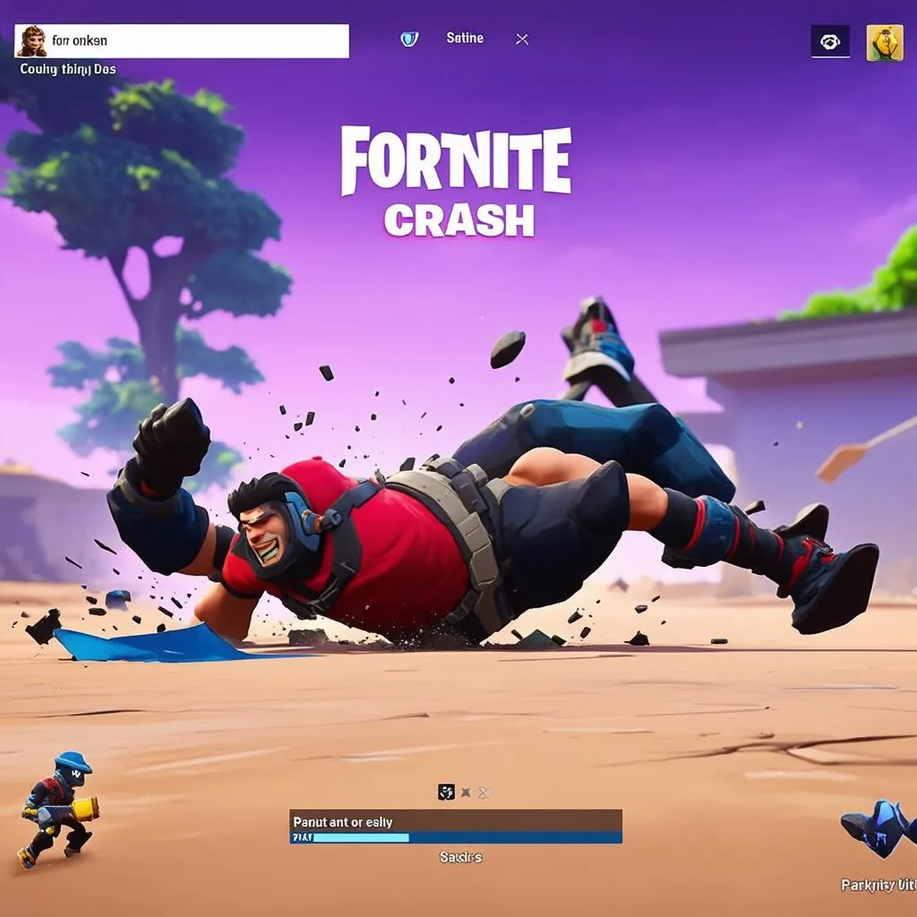 Lỗi Game Fortnite Crash