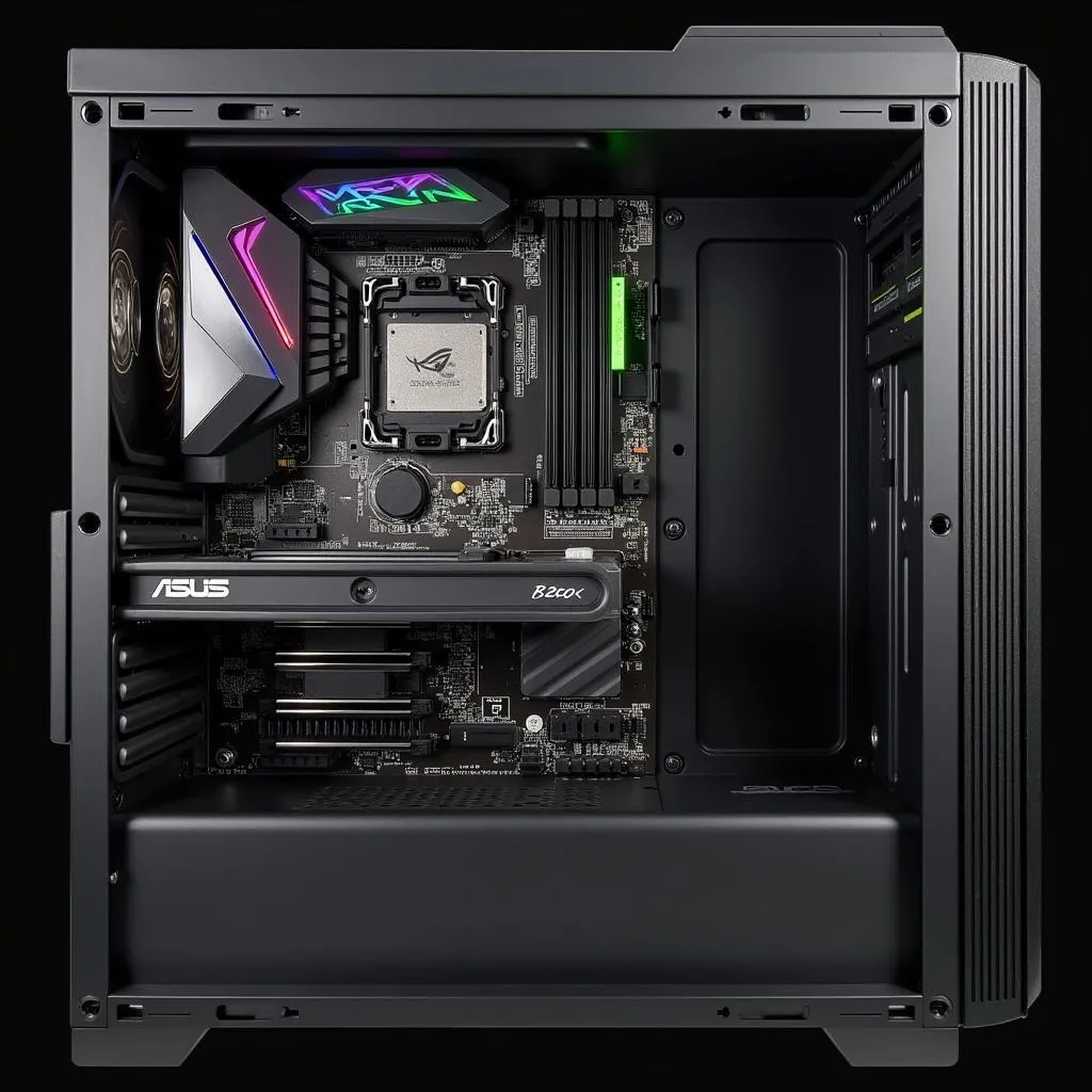 Main Asus Strix B250G Gaming trong dàn máy