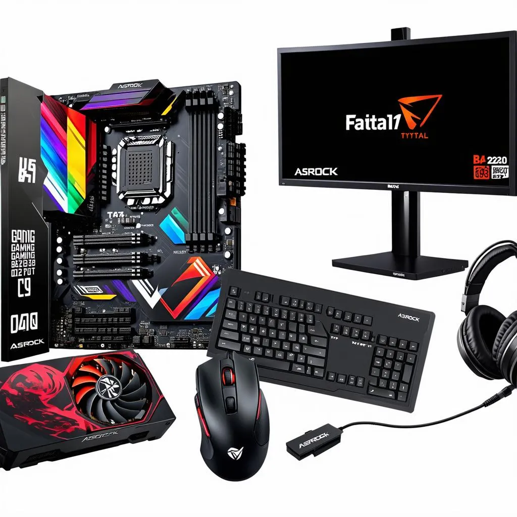 mainboard asrock fatal1ty b250 gaming k4 gaming setup