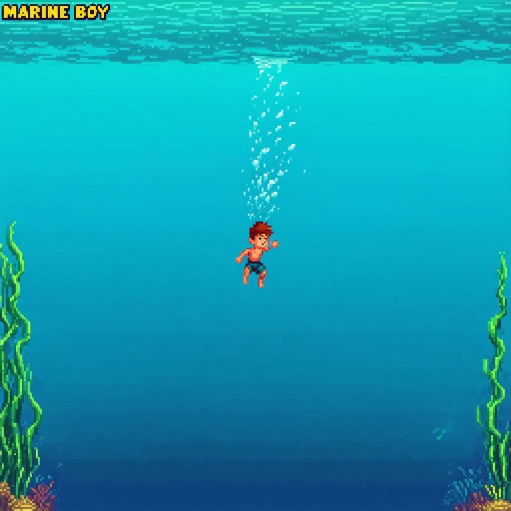 Ảnh chụp màn hình trò chơi Marine Boy Game