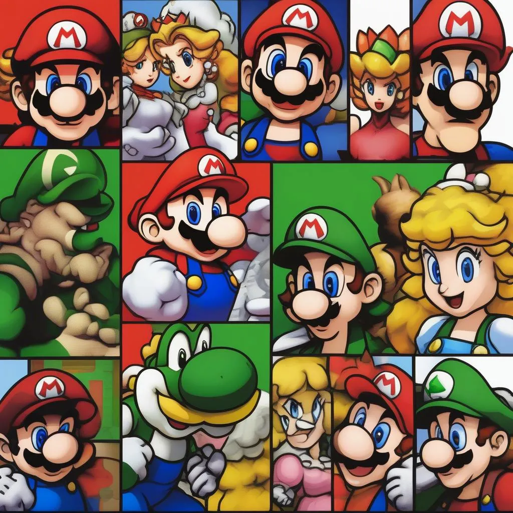 Mario Forever Characters