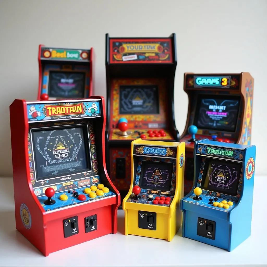 Máy arcade mini games