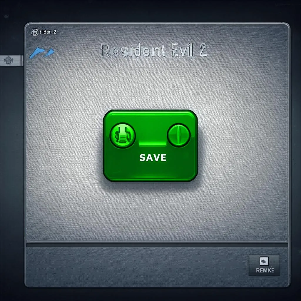 Máy lưu trong Resident Evil 2 Remake