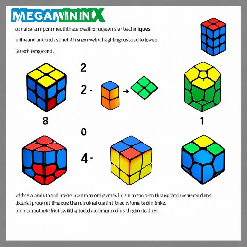 Hướng dẫn giải Megaminx