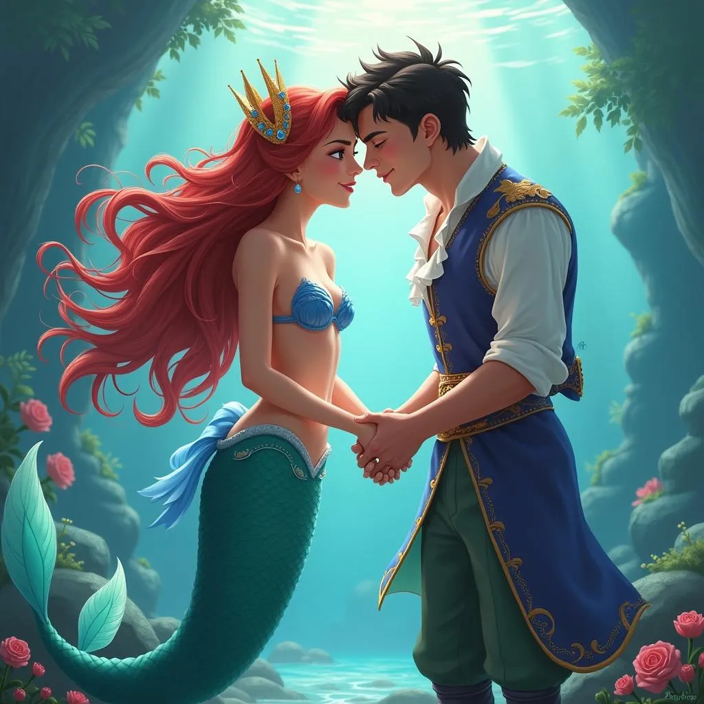 Game nàng tiên cá và hoàng tử Mermaid Princess