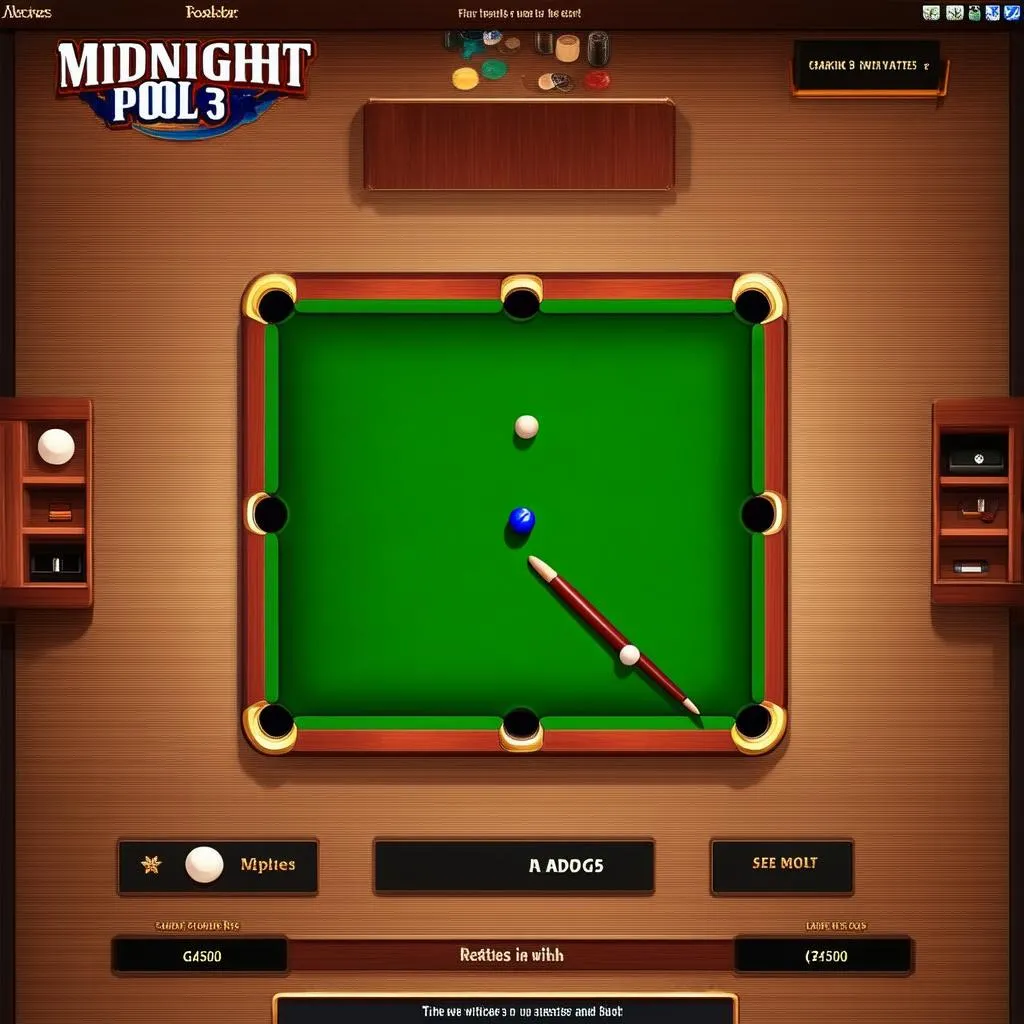 Midnight Pool 3 Java Game