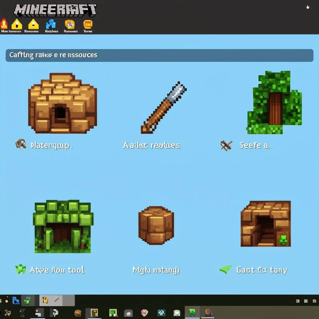 Minecraft Game - Người Chơi Mới Bắt Đầu