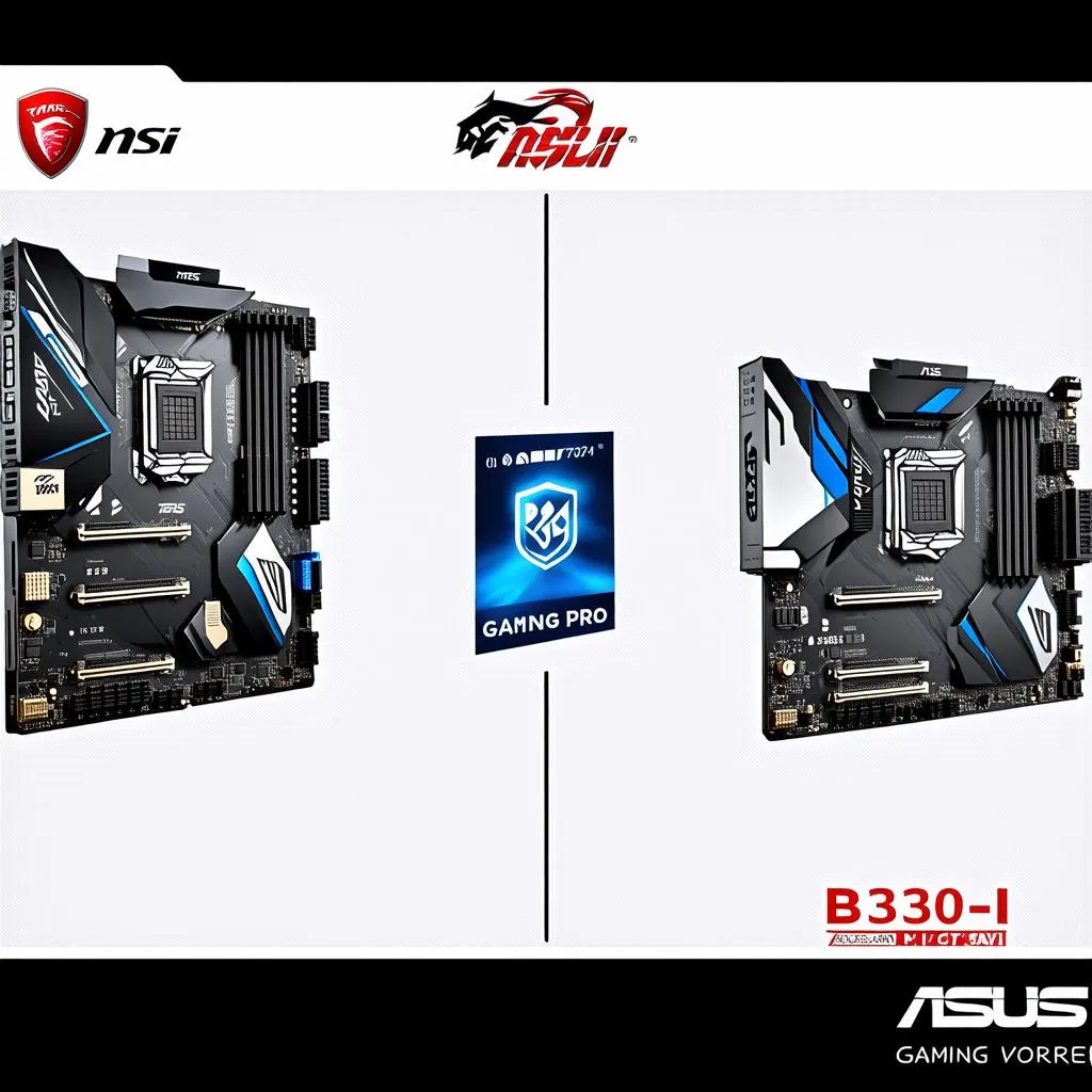 So sánh MSI B350M Gaming Pro và ASUS B350-I Gaming