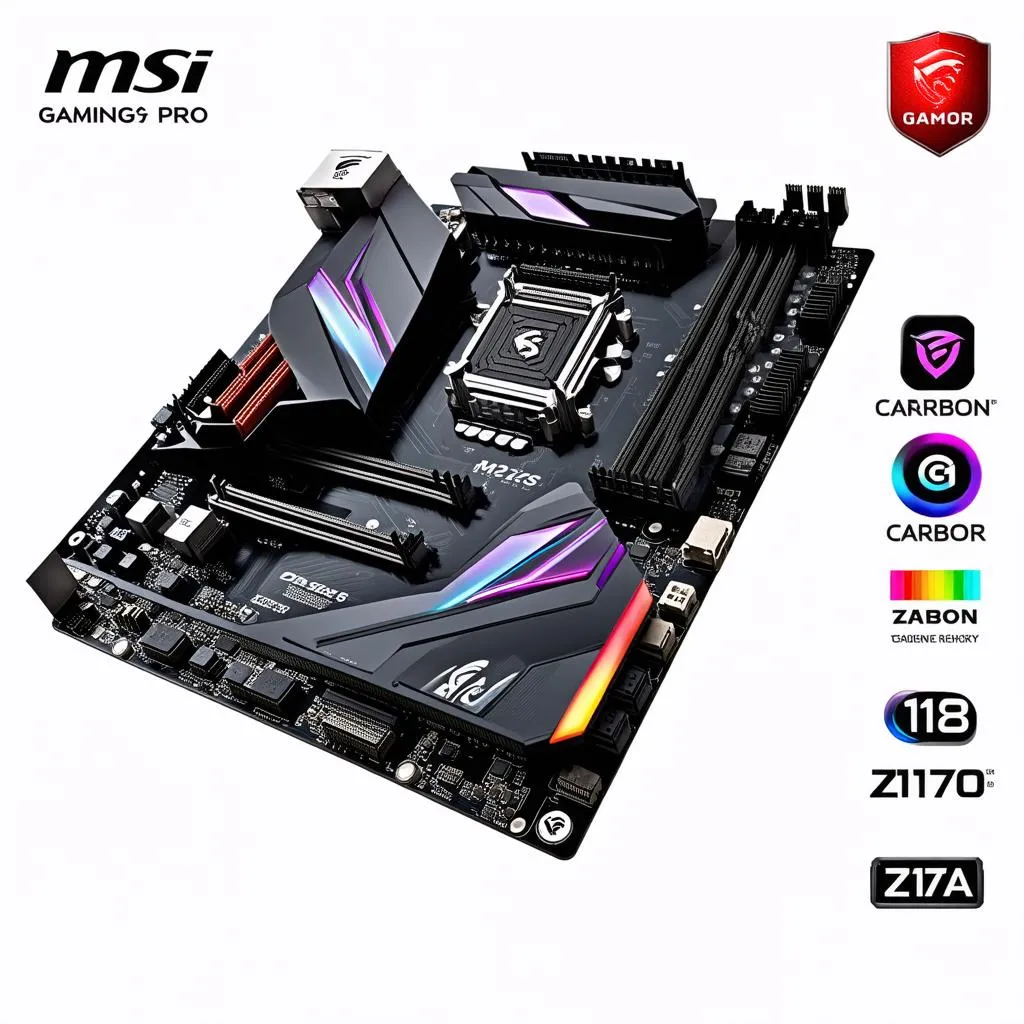 MSI Z170A Gaming Pro Carbon - Bo mạch chủ