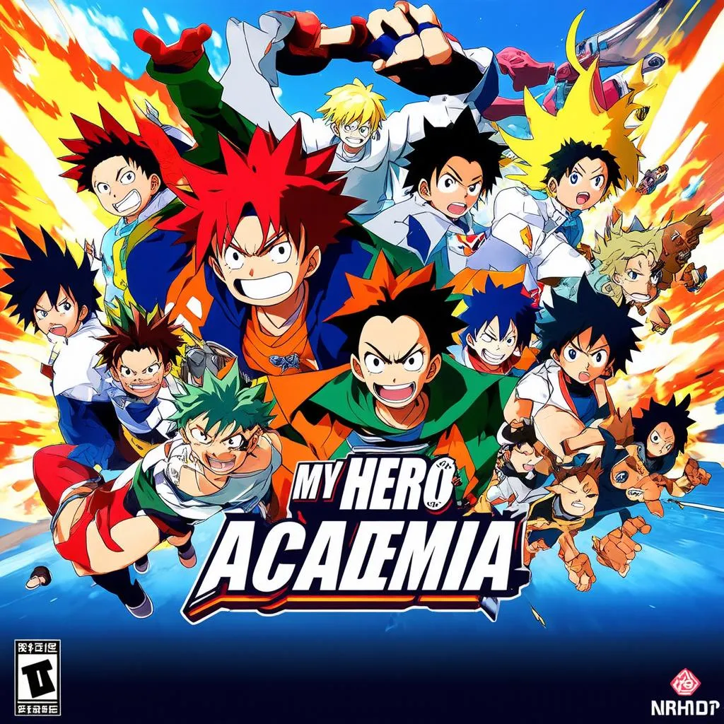 Poster game My Hero Academia