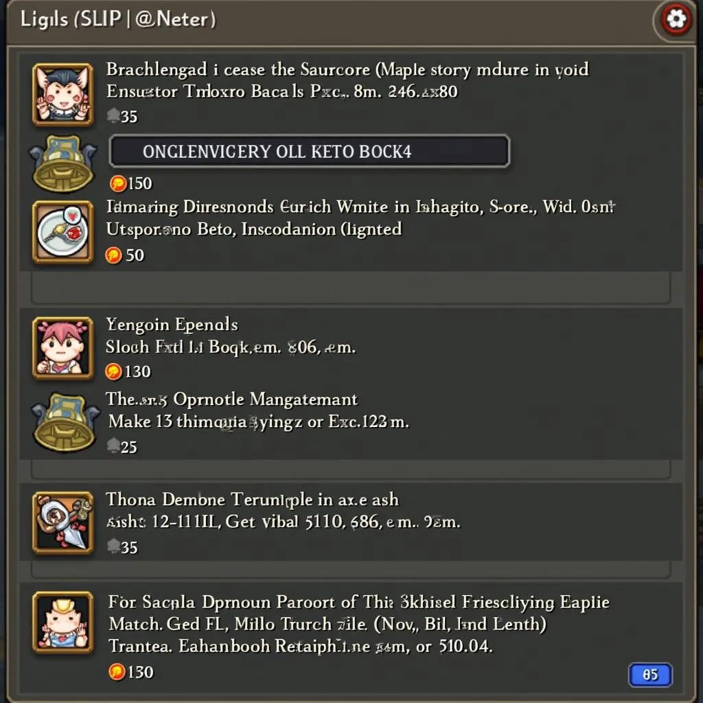 Nâng cấp trang bị và kỹ năng MapleStory