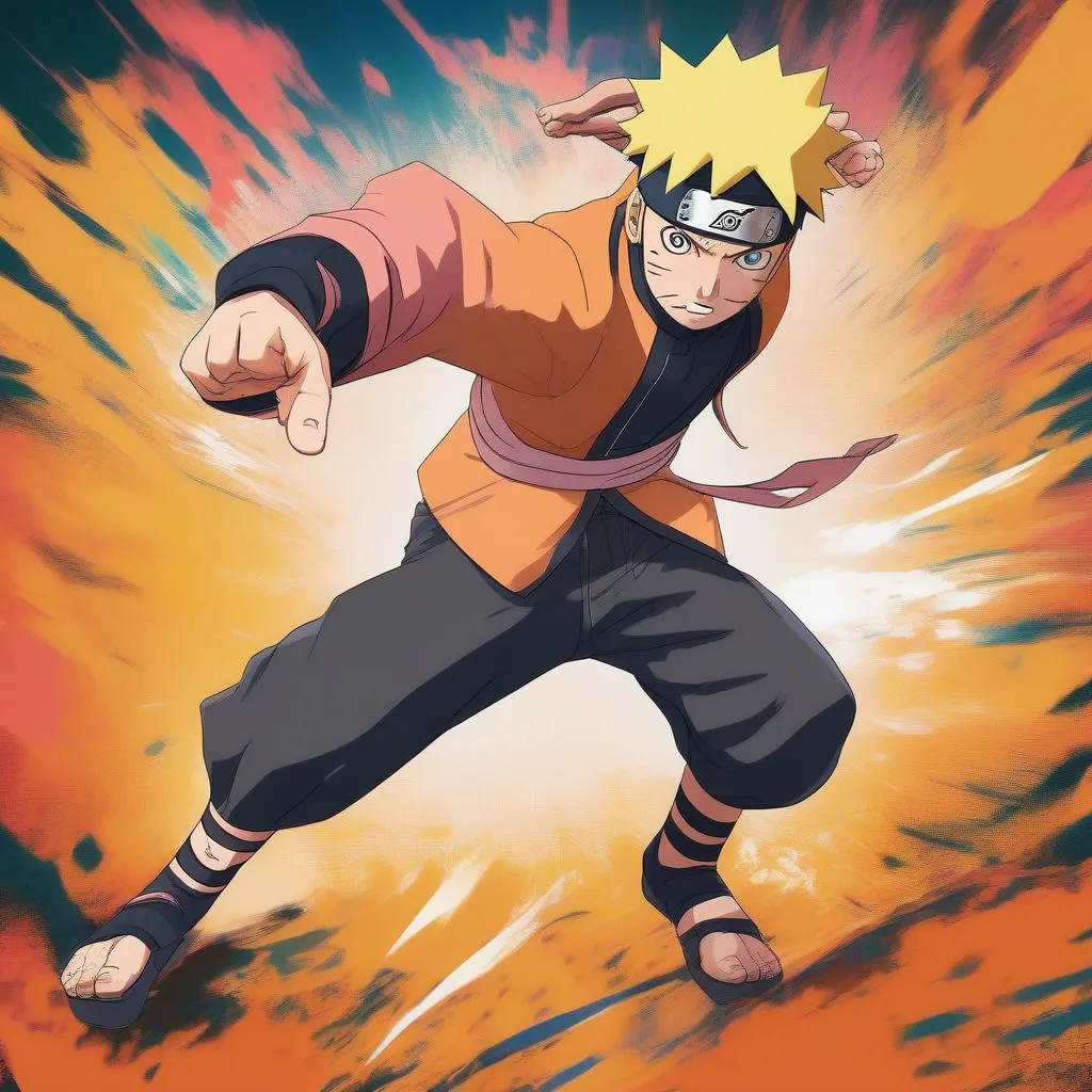 Game Naruto Đại Chiến gameplay