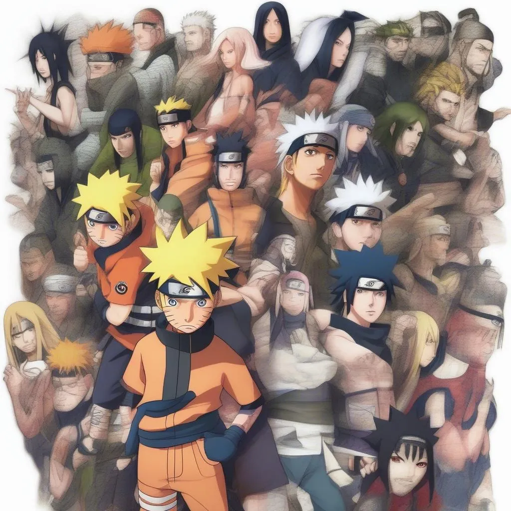 Naruto Đại Chiến nhân vật