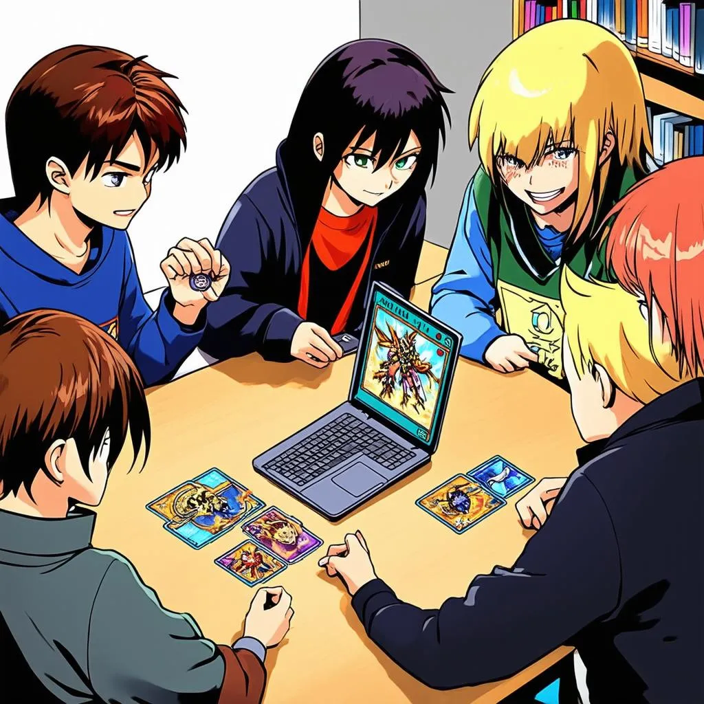 Người chơi Yu-Gi-Oh! online