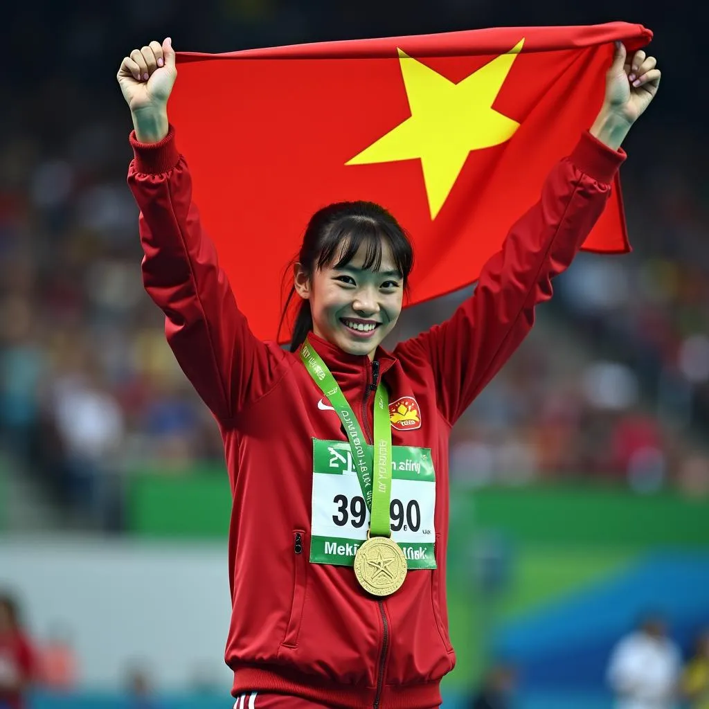 Nguyễn Kim Hương Huy Chương Vàng Sea Games 1989