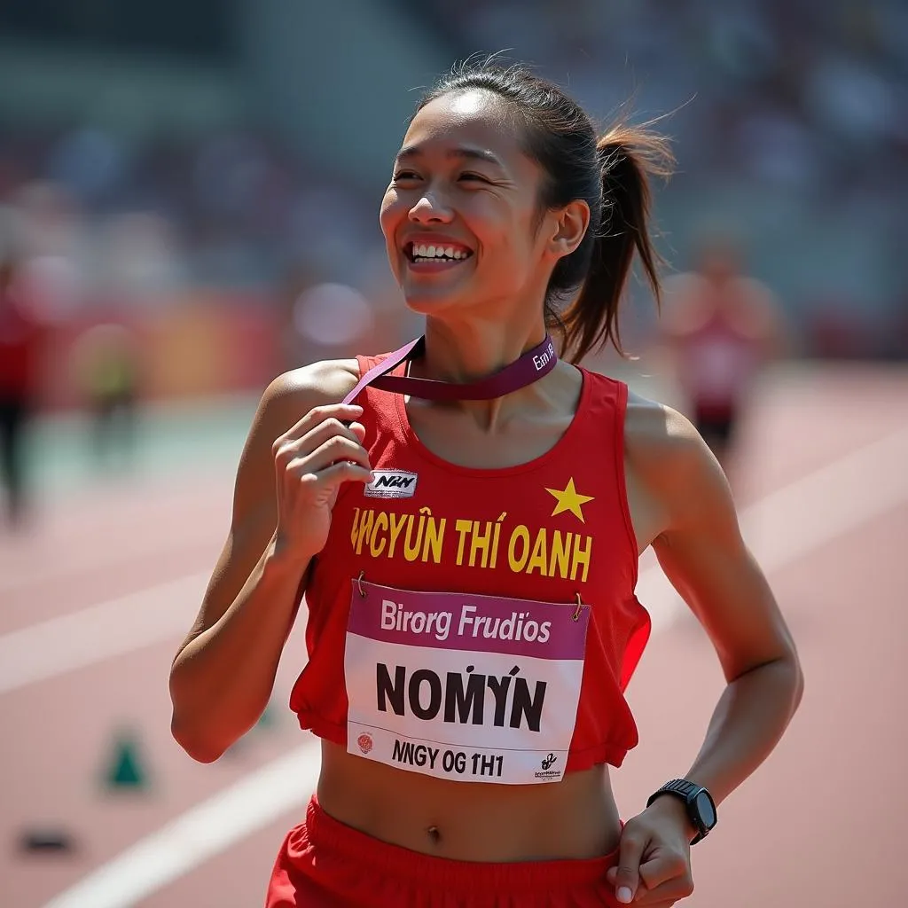 Nguyễn Thị Oanh Vô Địch Sea Games 31