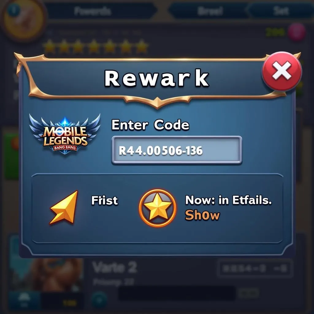 Nhập code Mobile Legends Bang Bang