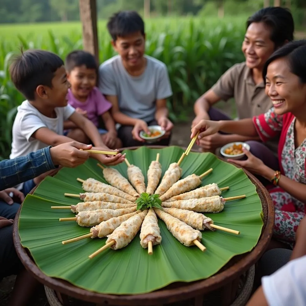 Non Bằng Lá Dừa - Món Ăn Quê Hương