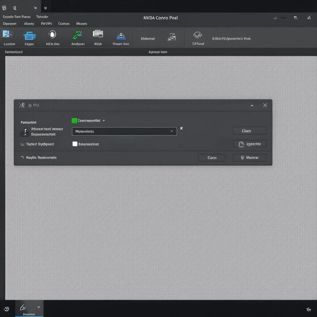 NVIDIA Control Panel - Cài Đặt 3D