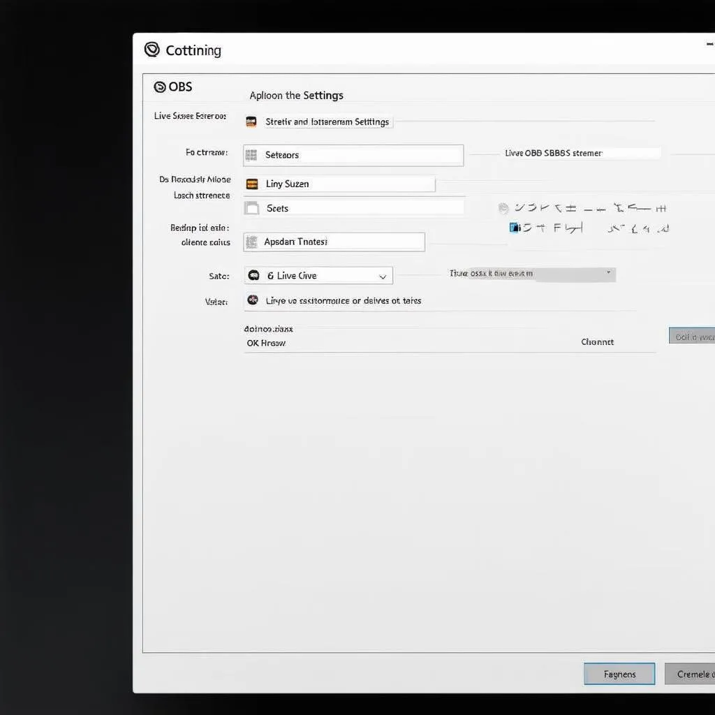 Cài đặt OBS