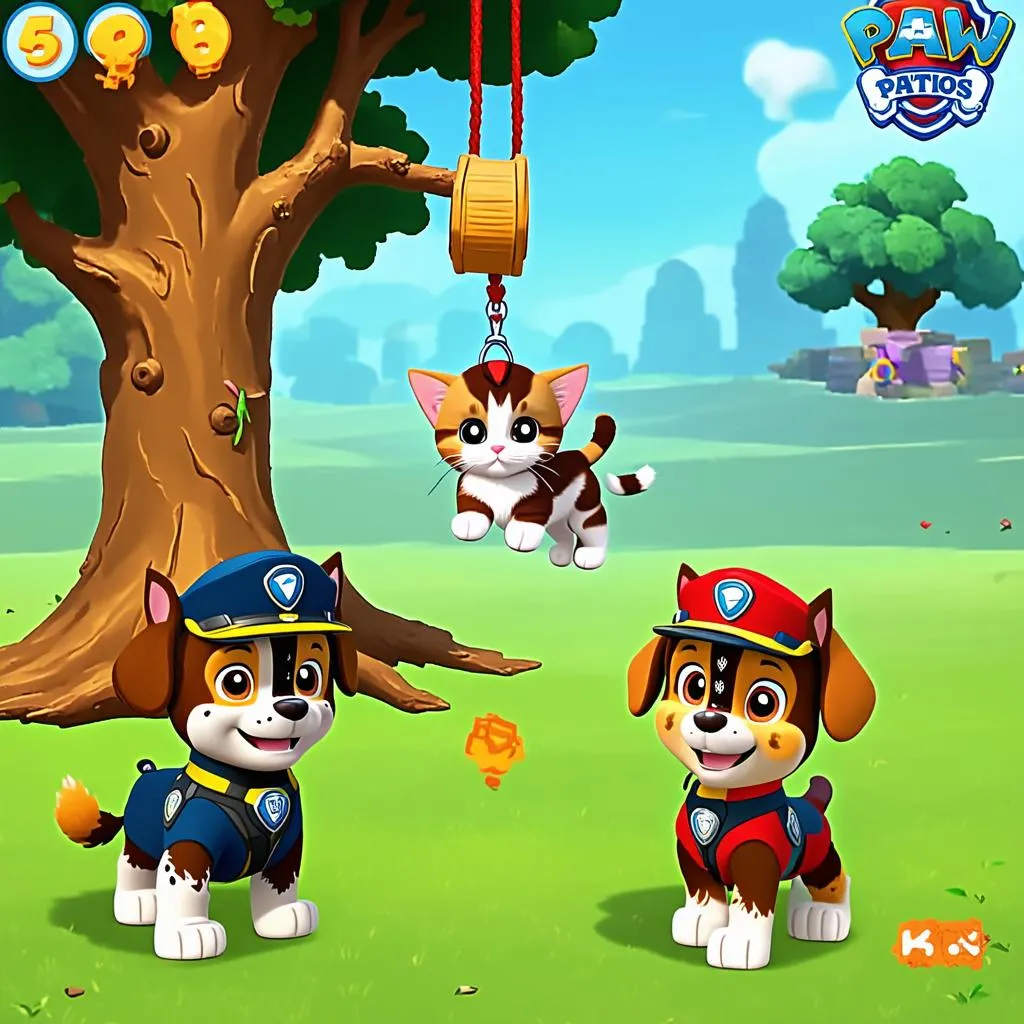 Paw Patrol Pups to the Rescue Game Screenshot