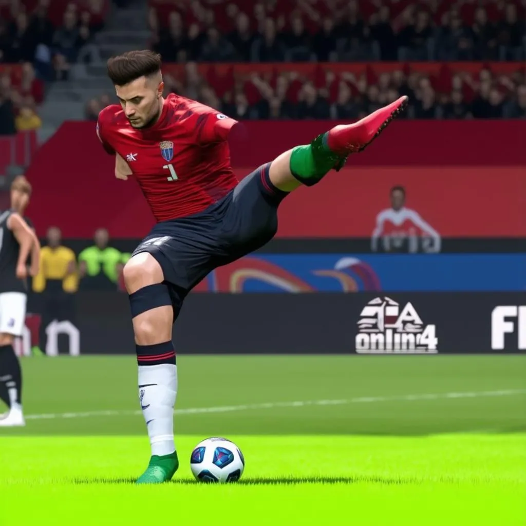 Phân tích kỹ thuật sút phạt trong FIFA Online 4