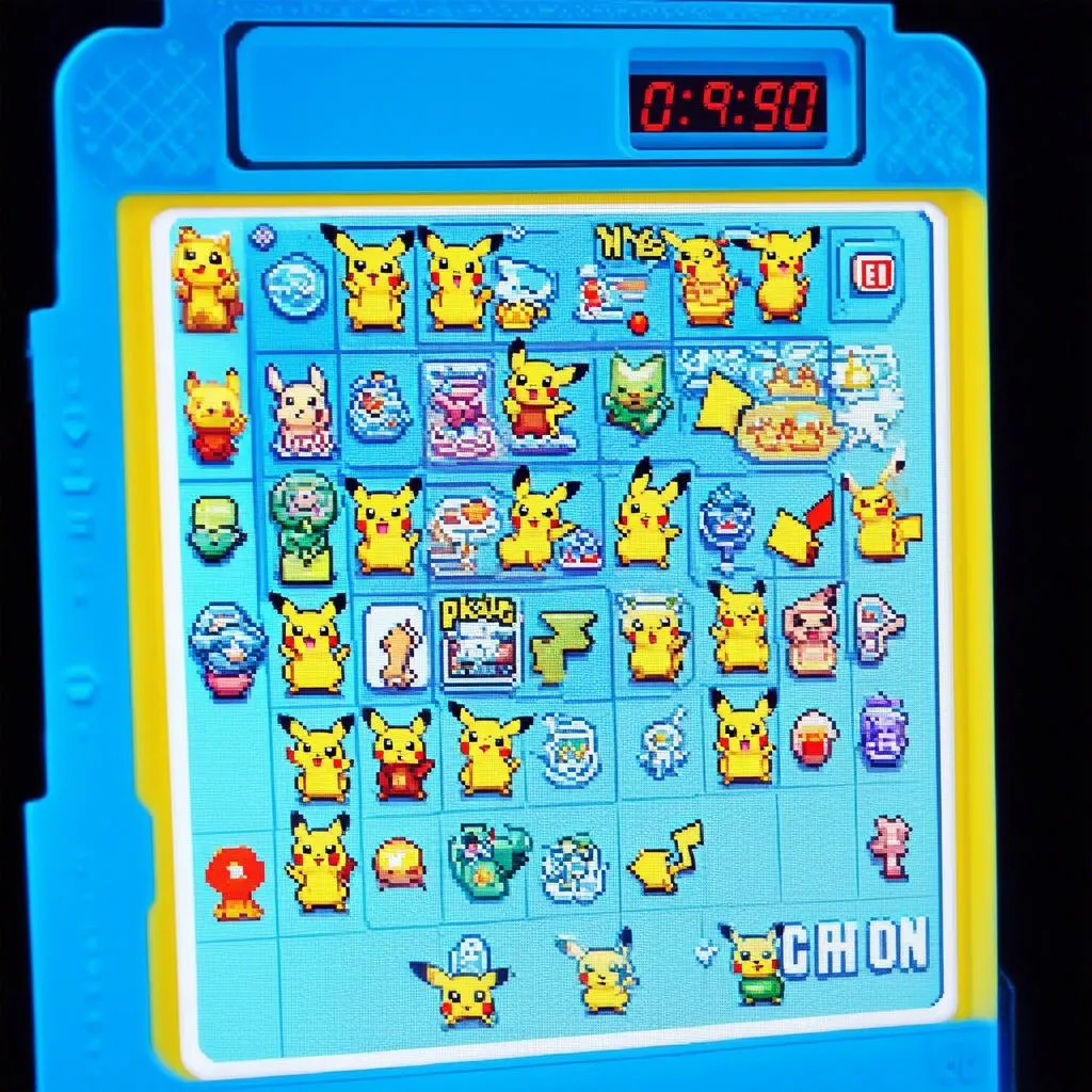 Giao Diện Game Pikachu Cổ Điển