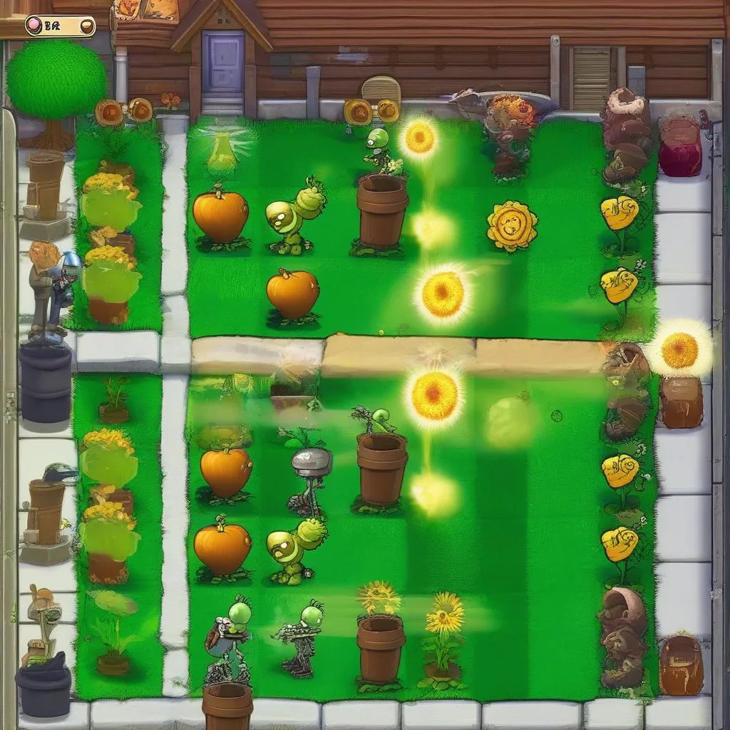 Plants vs. Zombies Gameplay