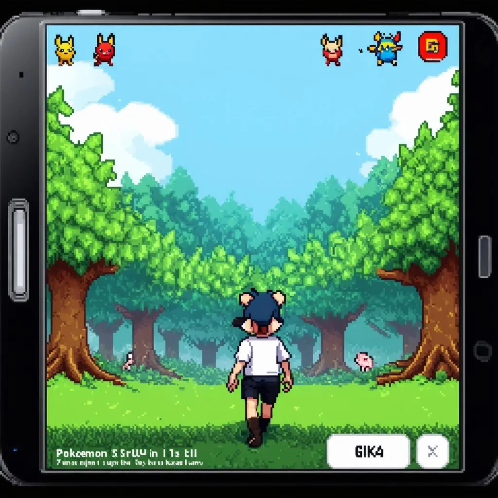 Gameplay Pokemon Black and White GBA