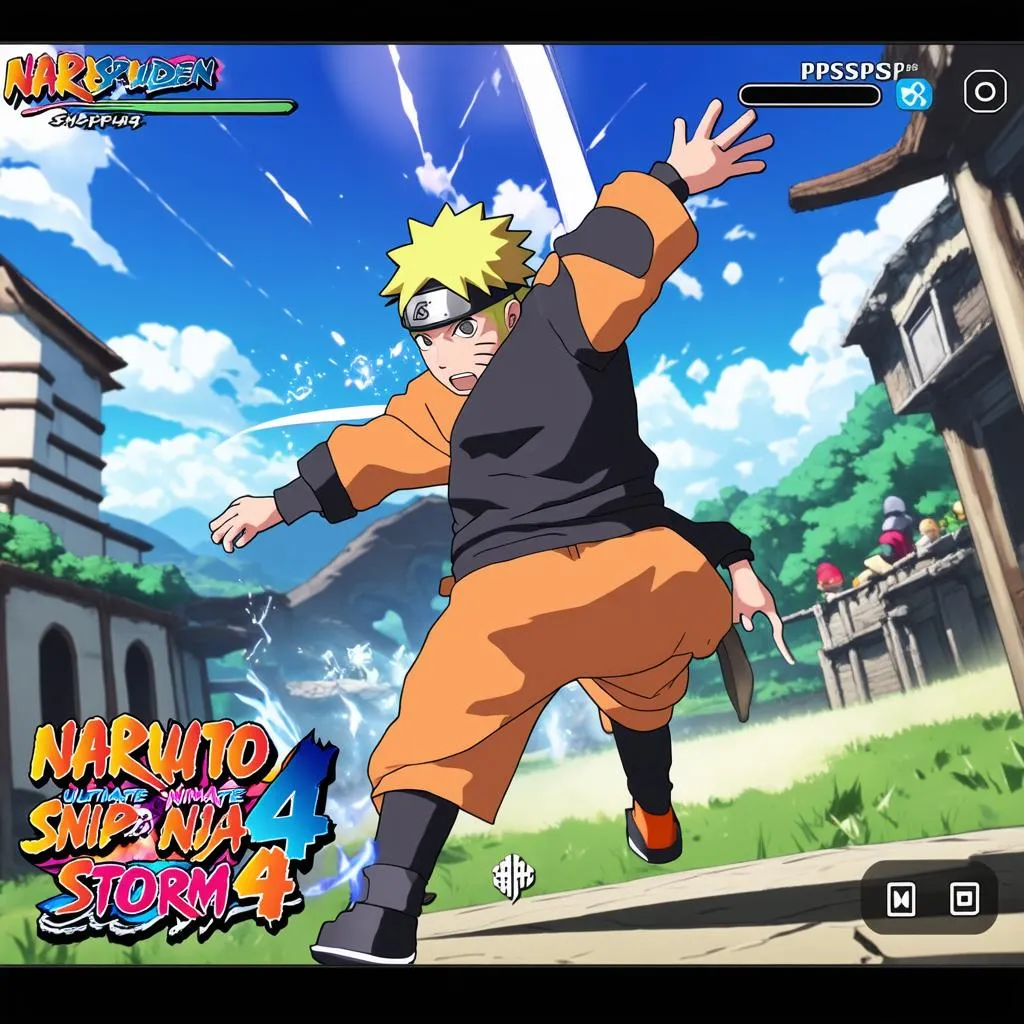 Game PPSSPP Naruto Shippuden Ultimate Ninja Storm 4