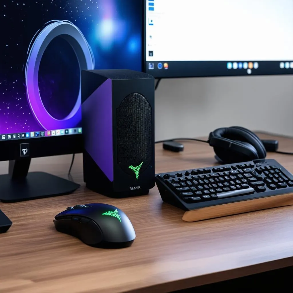 Razer Nommo 2.0 Gaming Setup