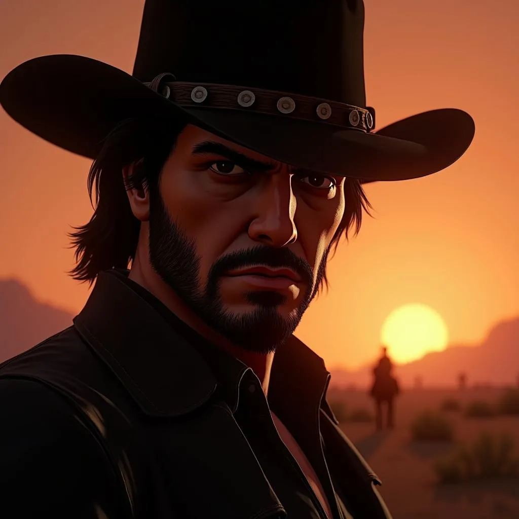 John Marston trong Red Dead Redemption