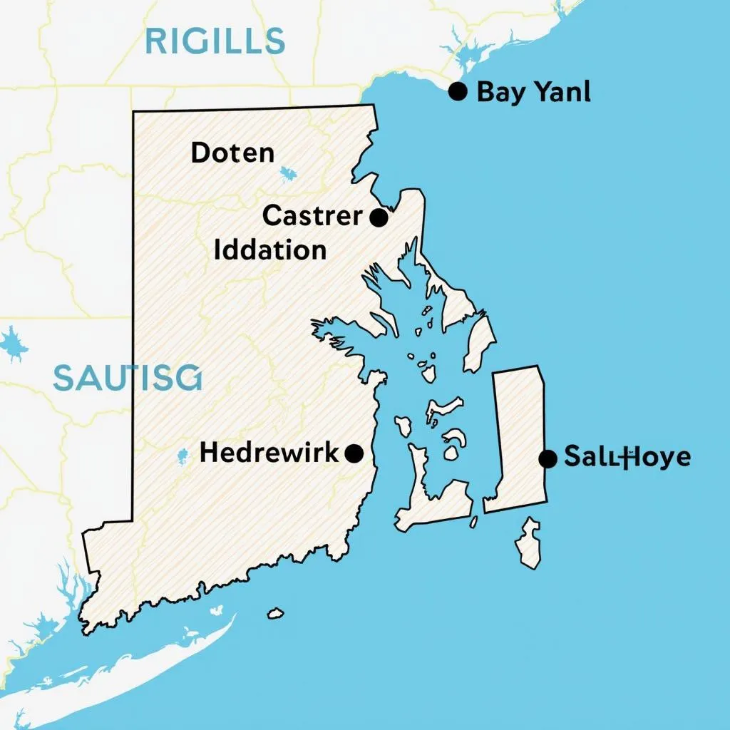 Rhode Island: Vị trí địa lý thuận lợi