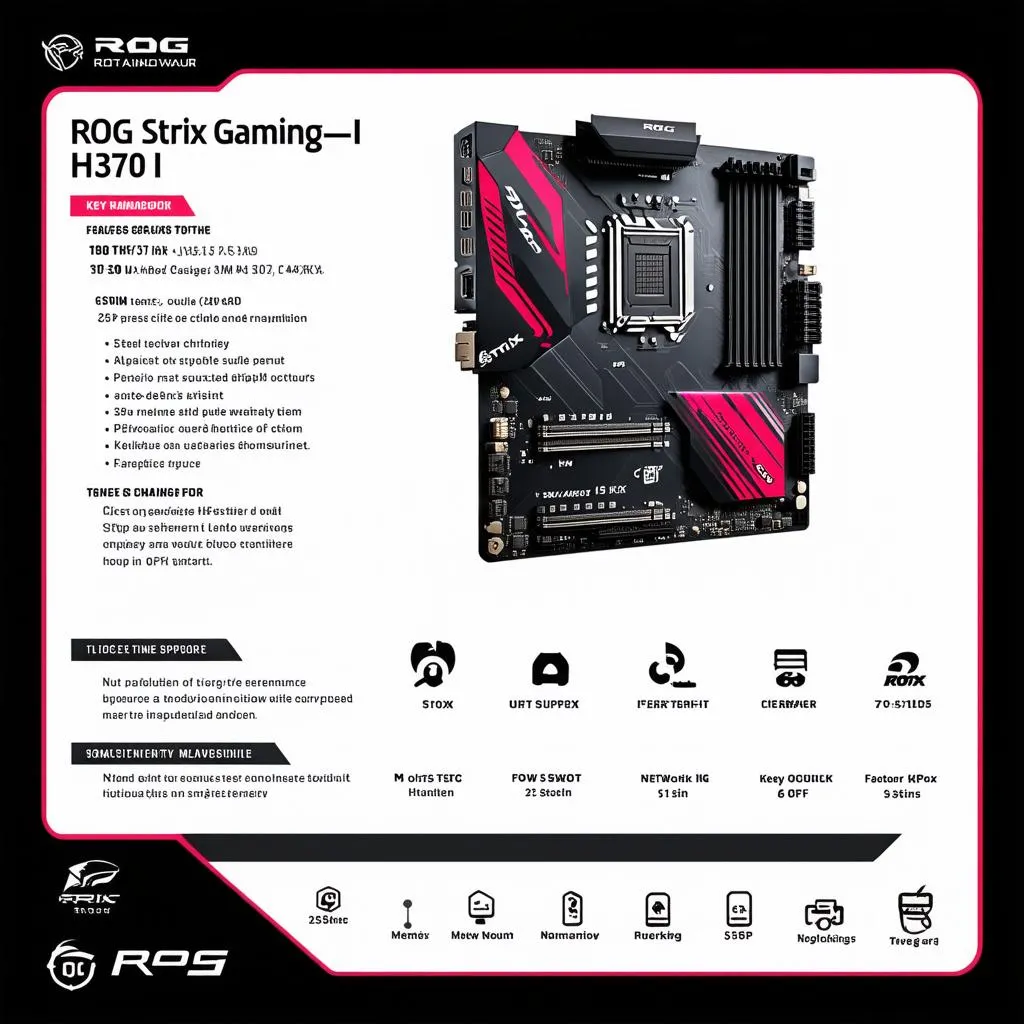 rog strix h370 i gaming features