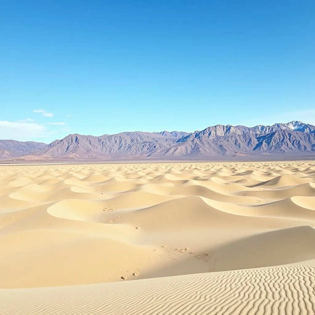 Hoang mạc Mojave ở Nevada