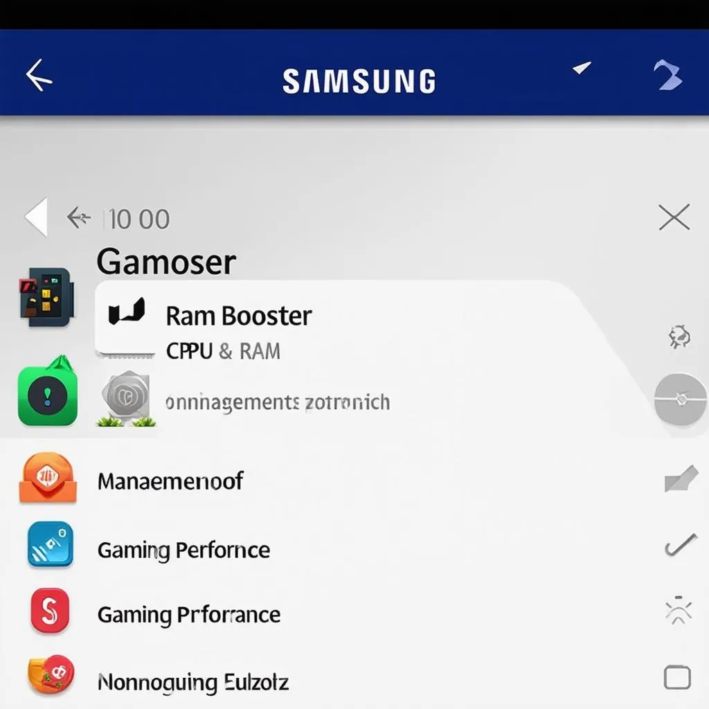 game booster cho samsung