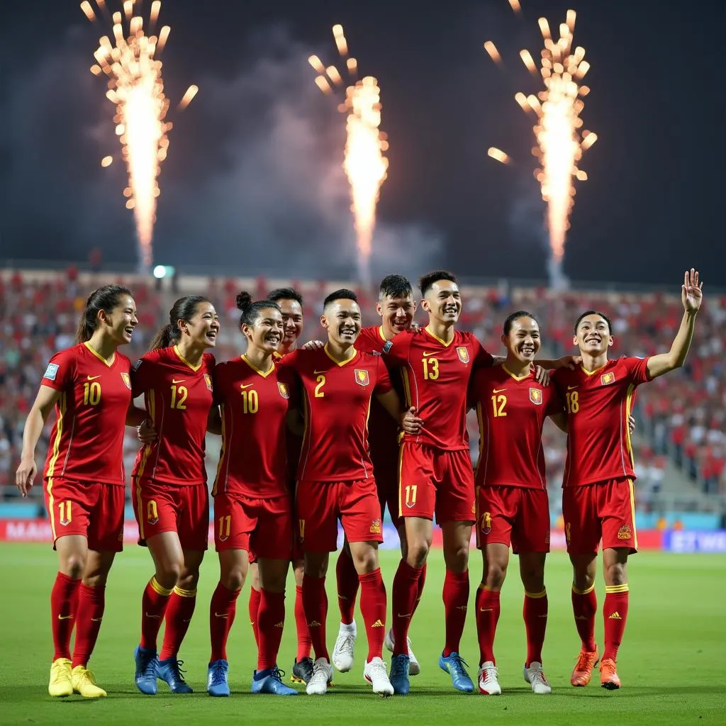 U23 Việt Nam giành chiến thắng thuyết phục trước U23 Thái Lan trong trận chung kết SEA Games 31