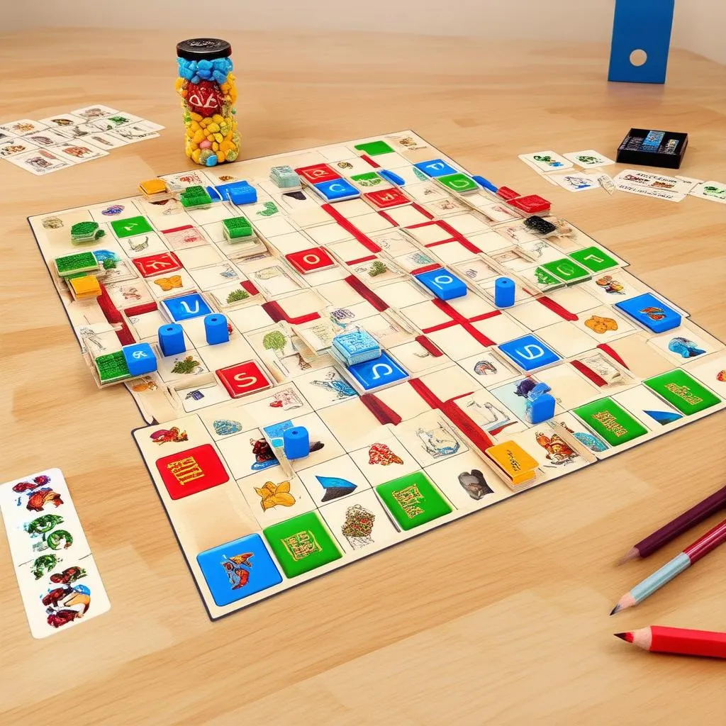 Sequence Board Game Board