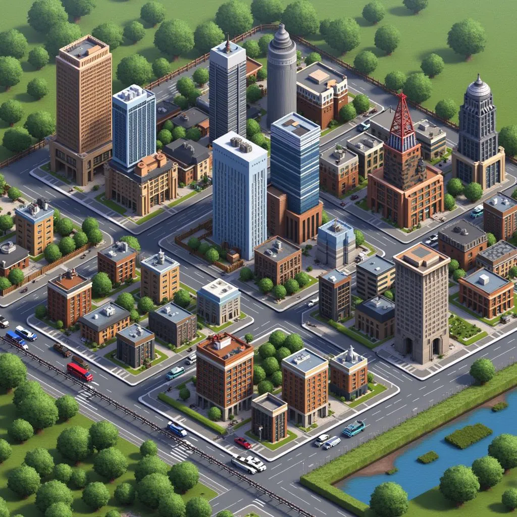 Xây Dựng Thành Phố Trong SimCity 4