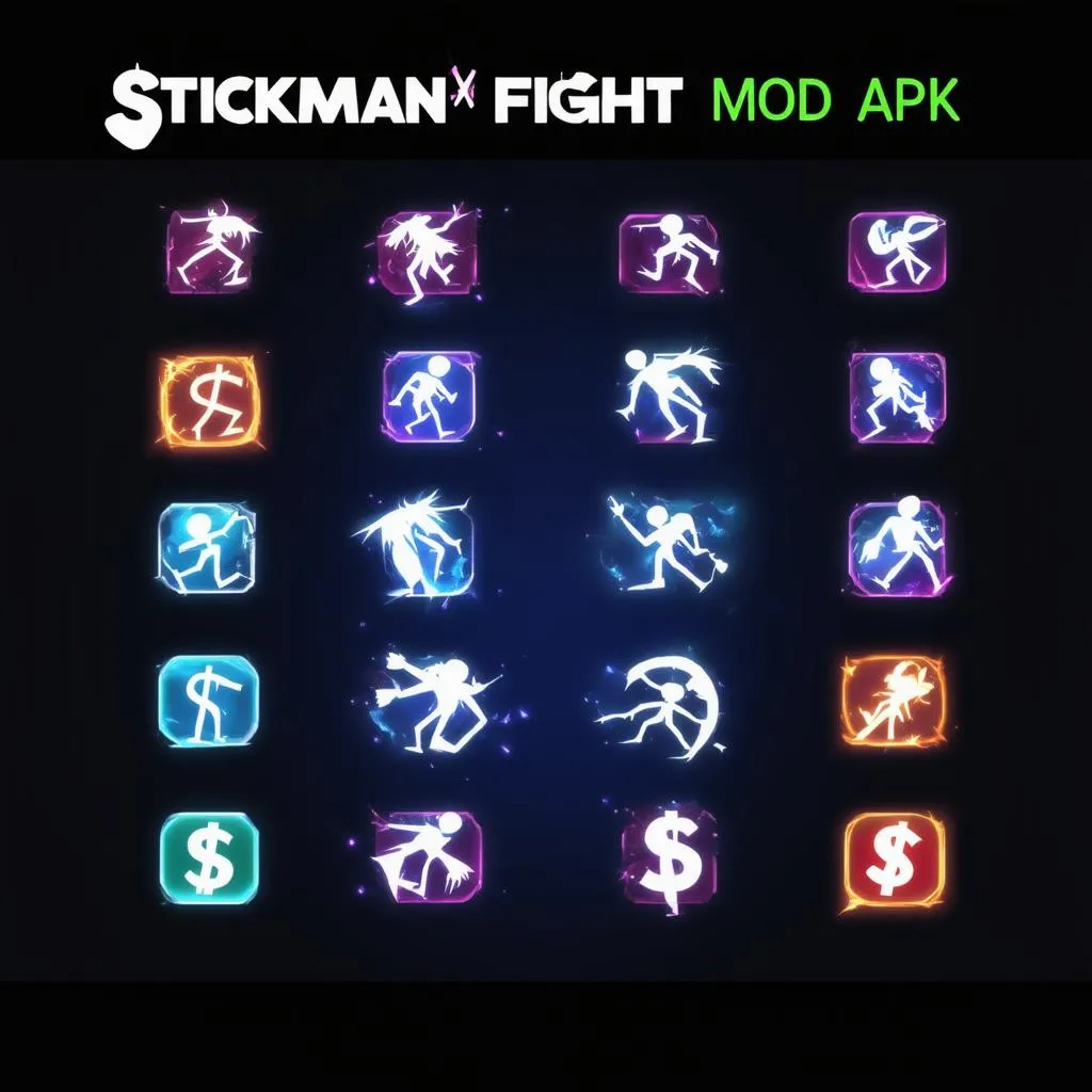 Features of Stickman Fight Mod APK