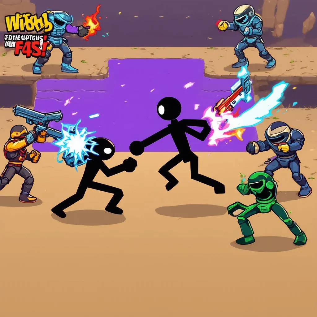 Stickman Fight Mod APK Gameplay