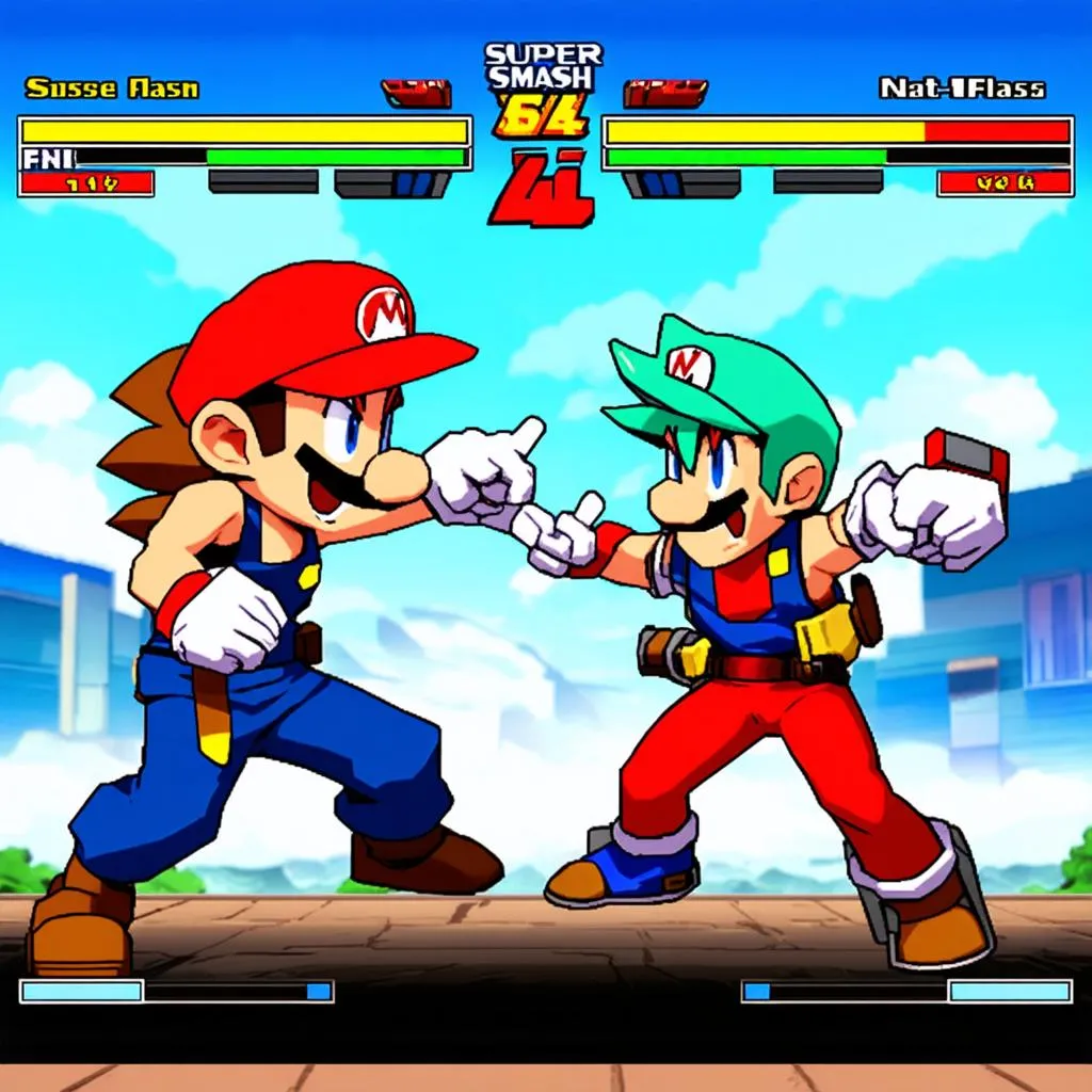 Super Smash Flash 4 Gameplay